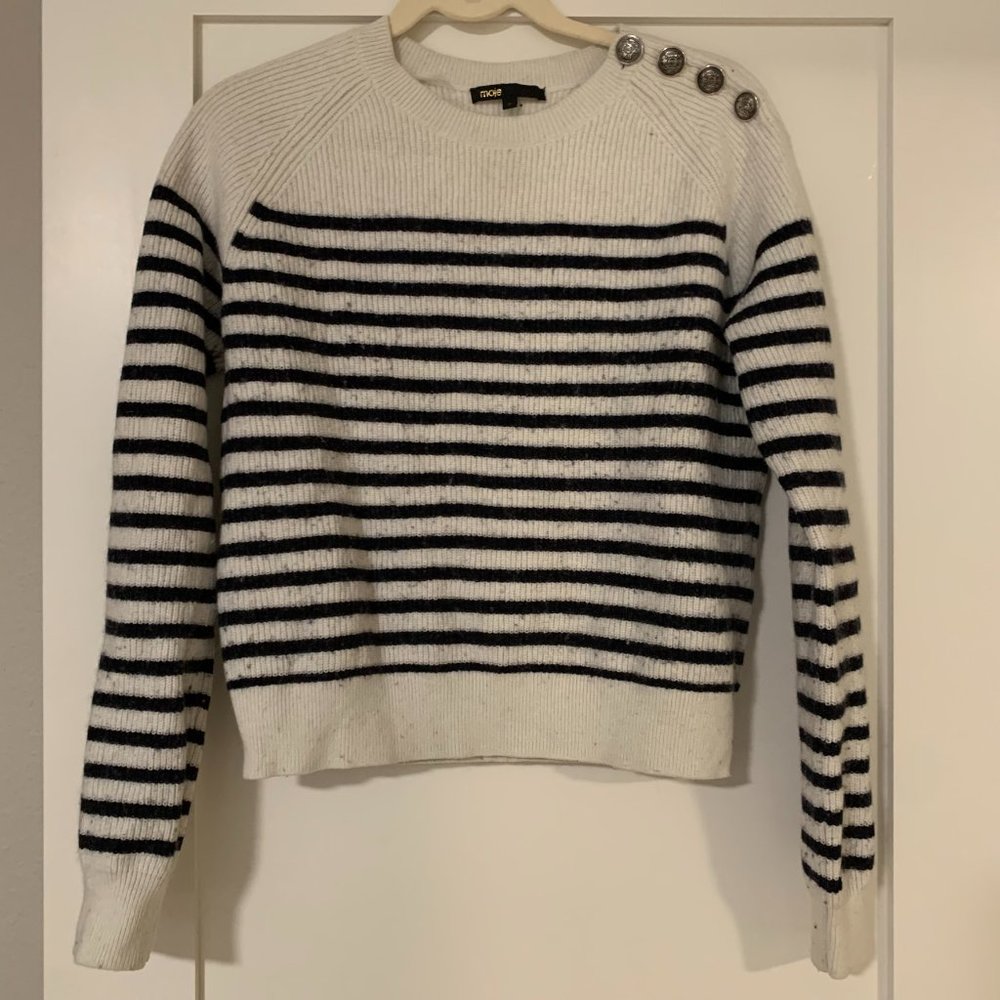 Maje Striped Sweater